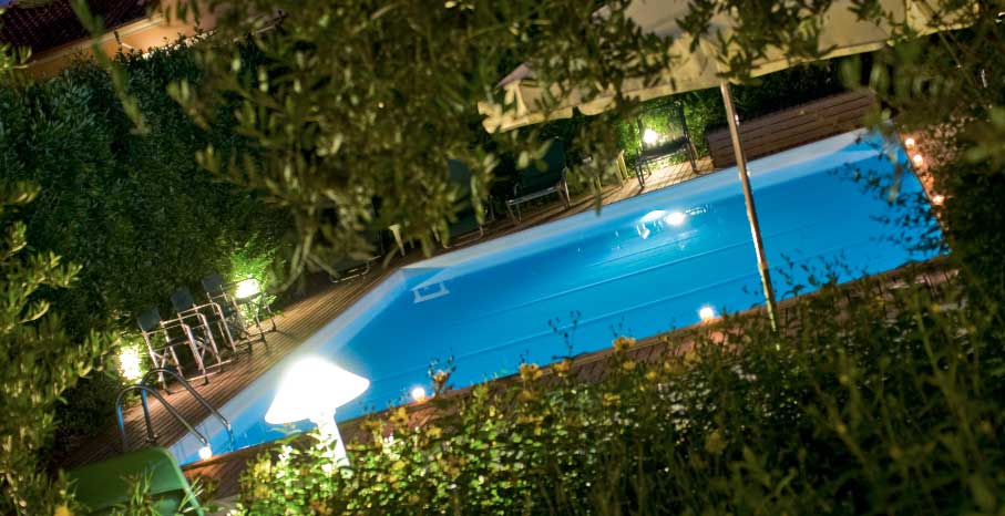 piscina hotel a Lucca
